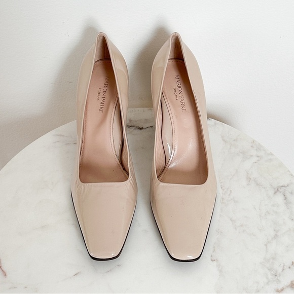 NEW Marion Parke Whitney Pump Heels Patent Leather Size 42 EU 12 US - Picture 3 of 7